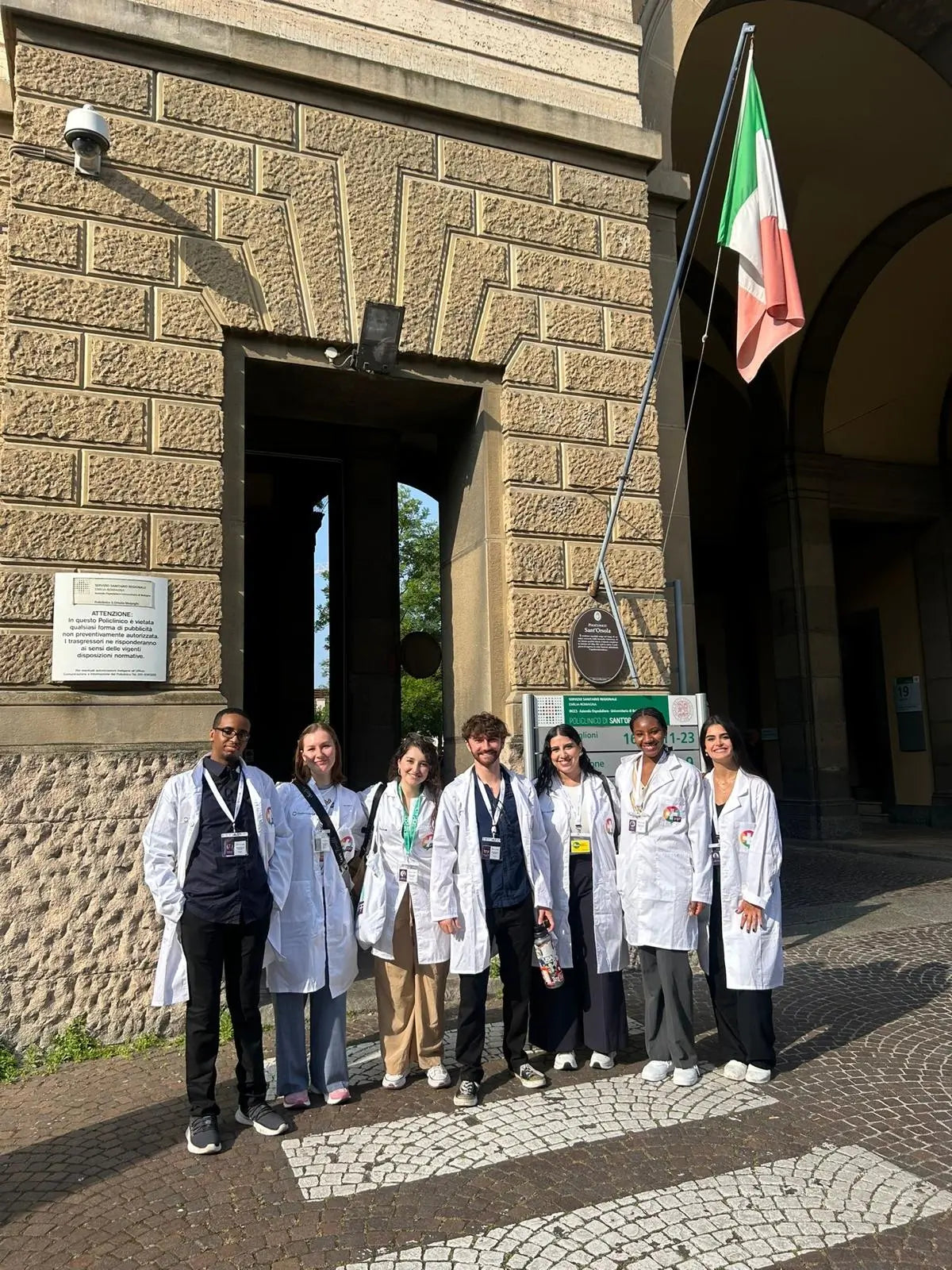 Anna Julia and her friends exploring Bologna ontheir free afternoons.
